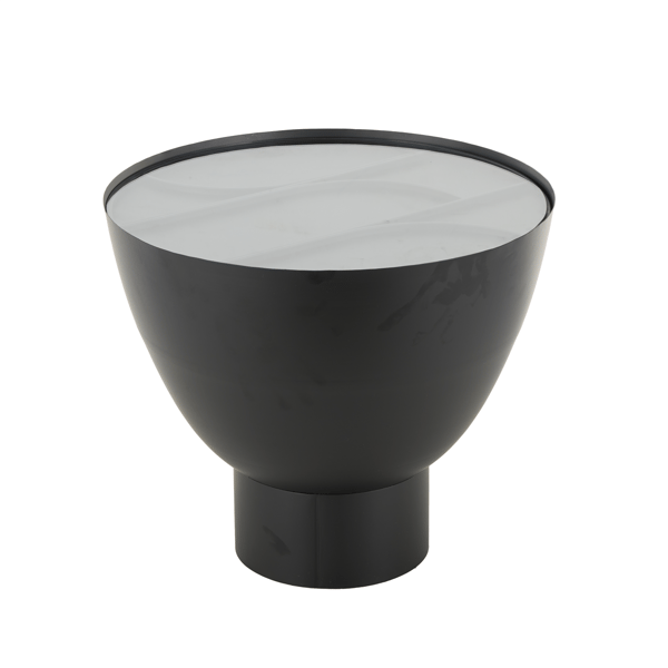 9th & Pike® Modern Black Metal Accent Table