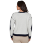 Plus Size Skye’s the Limit Urban Heirloom Corded Argyle Sweater - image 2