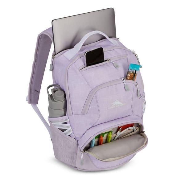 High Sierra&#174; Swoop Signature Backpack - Silver Orchid