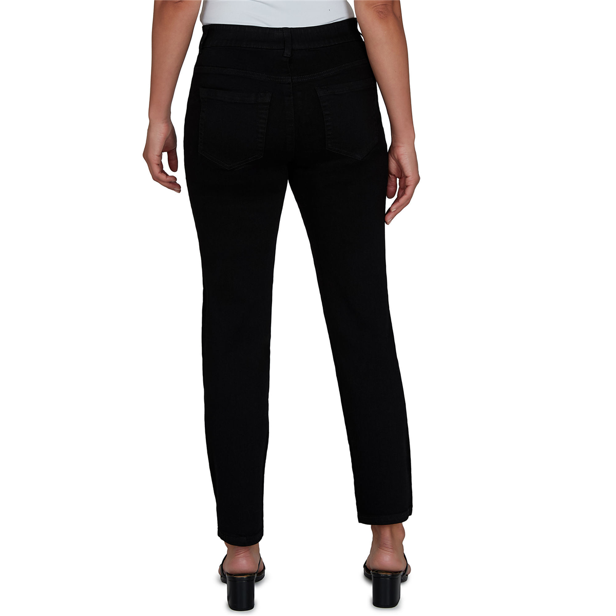 Womens Skye’s the Limit Champagne Holiday Embellished Jeans