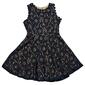 Girls &#40;7-16&#41; Rare Editions Two-Tone Lace Skater Dress - image 1