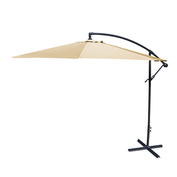 Jordan Manufacturing 10ft. Offset Umbrella - Khaki - image 