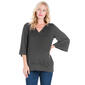 Womens 24/7 Comfort Apparel Oversized Maternity Hoodie - image 1