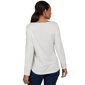 Petite Ruby Rd. Happy Holidays Long Sleeve Snow Globe Tee - image 2