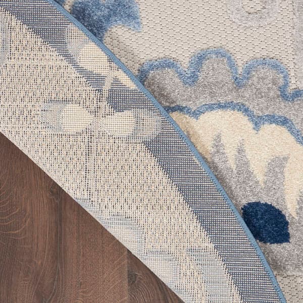 Nourison Aloha Farmhouse Indoor/Outdoor Round Rug
