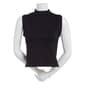 Juniors Poof! Seamless Wide Rib Mock Neck Tank Top - image 1