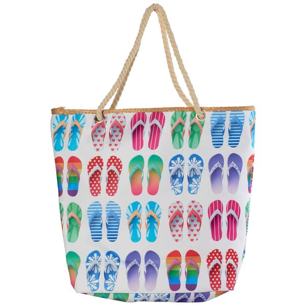 Renshun Flip Flop Beach Tote