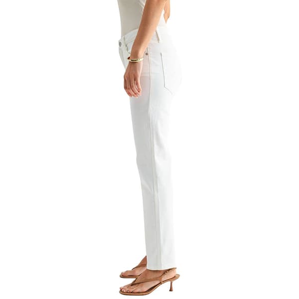 Womens CITY BLUES Solid Core Dover Straight Leg Jeans