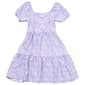 Girls (7-16) Jolie & Joy Floral Puff Short Sleeve Tiered Dress - image 1