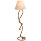 9th & Pike&#40;R&#41; Brown Jute Rustic Floor Lamp - image 1