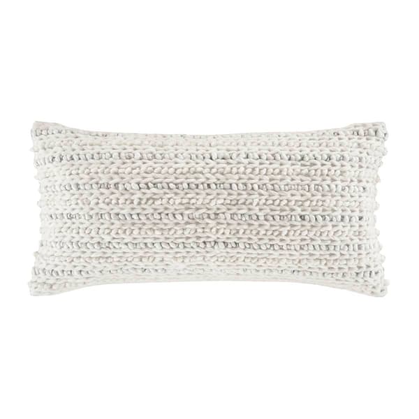 White Sand Haven Lumbar Decorative Throw Pillow