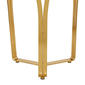 9th & Pike® Gold-Tone Metal Contemporary Accent Table - image 6