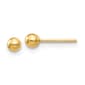 Gold Classics&#40;tm&#41; 14kt. Gold 3mm Ball Stud Earrings - image 1