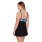 Plus Size Great Lengths Vee Plunge Swimdress - image 3