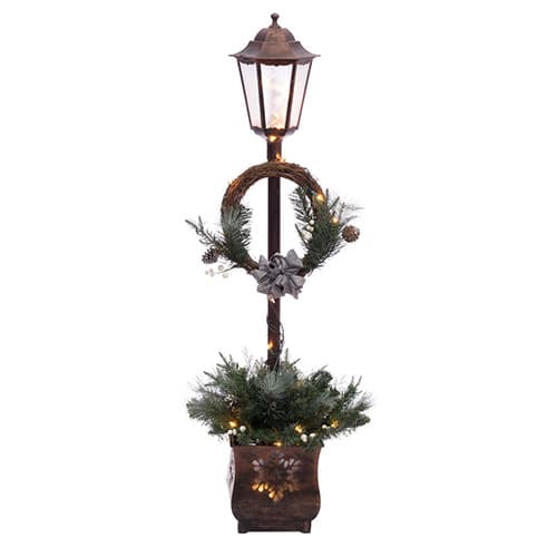4ft. Pre-lit Christmas Lamp Post - image 