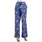 Womens Muk Luks Etched Floral  Capri Pajama Pants - image 3