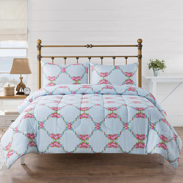Country Living Olivia Floral 3pc. Comforter Set - image 