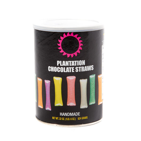 Plantation Candies 20oz. Chocolate Straws - image 