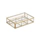 CosmoLiving by Cosmopolitan Gold Glass Jewelry Box - image 6