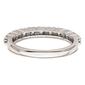 Pure Fire 14kt. White Gold Lab Grown 11-Stone Channel Band - image 4