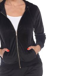 Womens White Mark 2pc. Velour Tracksuit Set