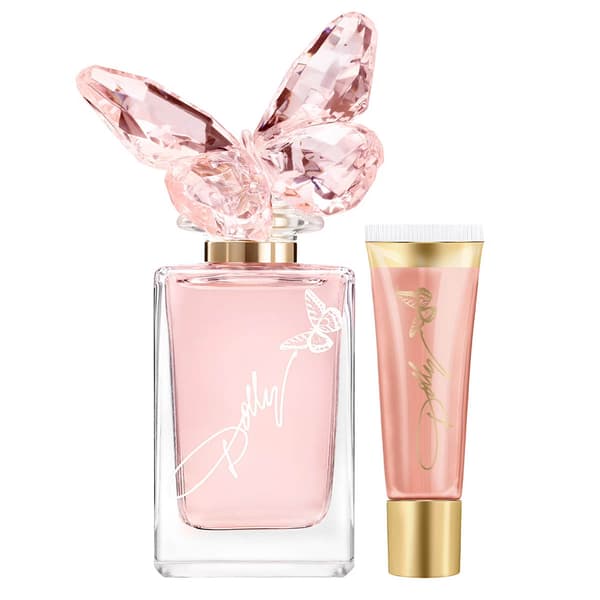 Dolly Parton Scent From Above Eau De Toilette w/ Rose Lip Gloss