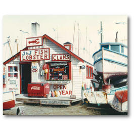 Courtside Market Lobster Stand Wall Art