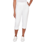 Petites Alfred Dunner Port Side Pearl Denim Super Stretch Capri - image 1