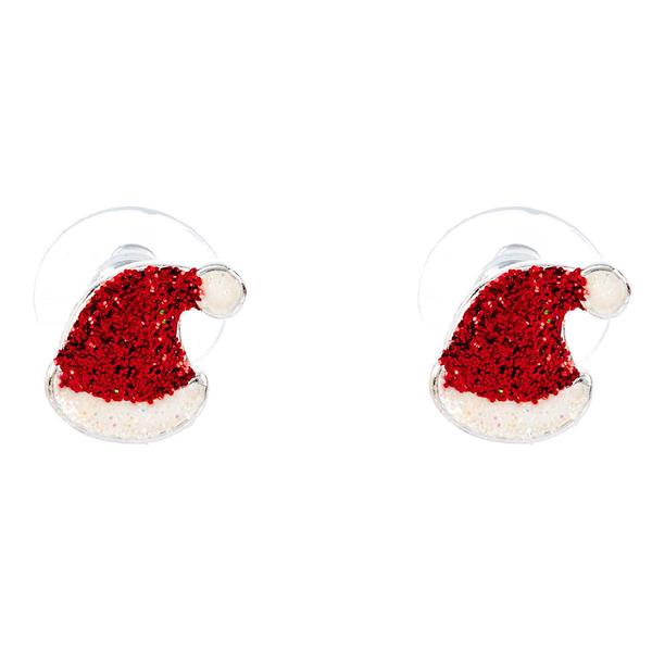 Santa Hat/Christmas Tree/Flower Charm Earring Set
