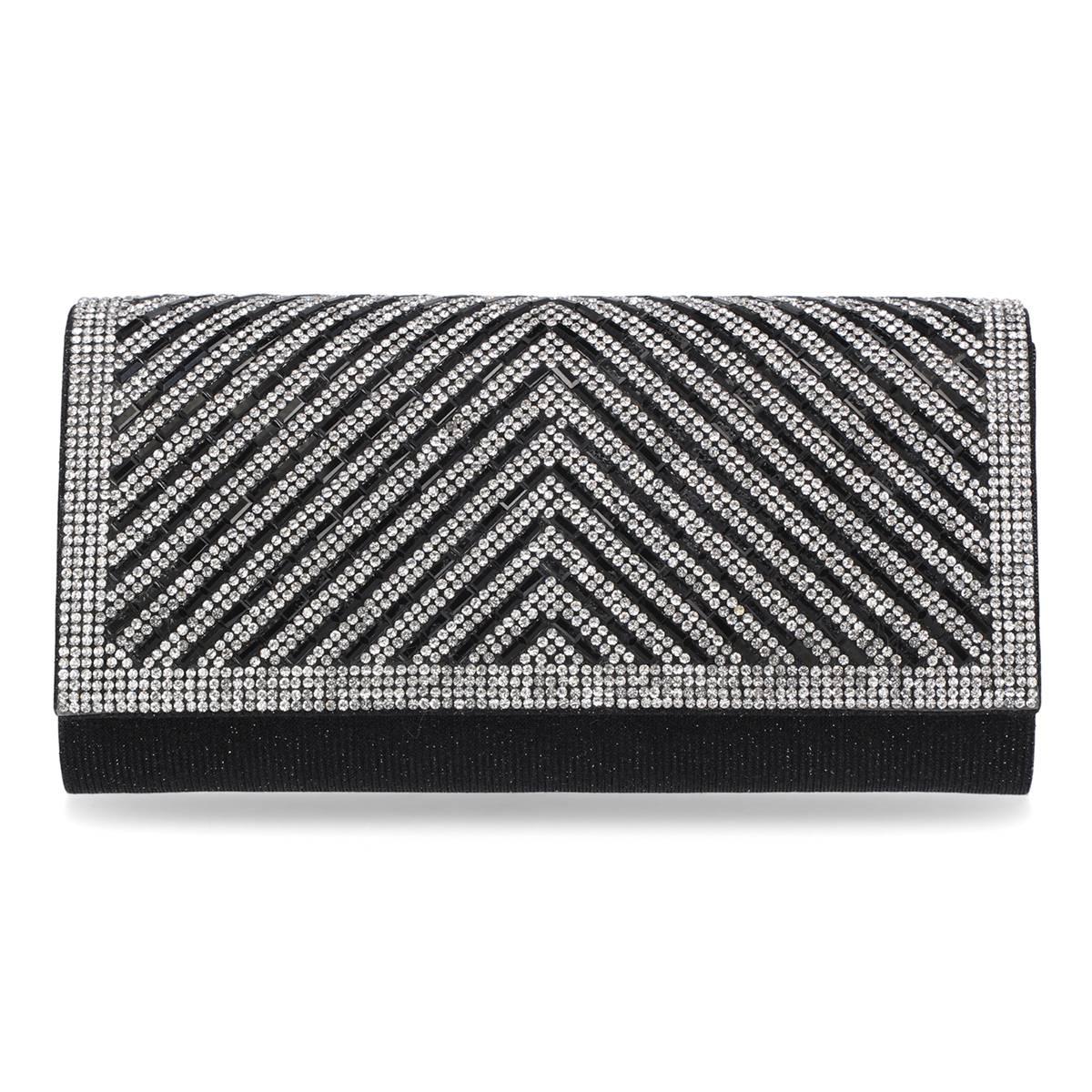 Jessica McClintock Khole Ann Flap Clutch Evening Bag