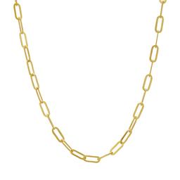 16in. Vermeil Paperclip Chain Necklace