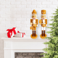 Santa''s Workshop 14in. Gingerbread Nutcrackers - Set of 2 - image 3