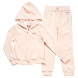 Girls (4-6x) Juicy Couture Velour Juicy Script Hoodie & Pants Set