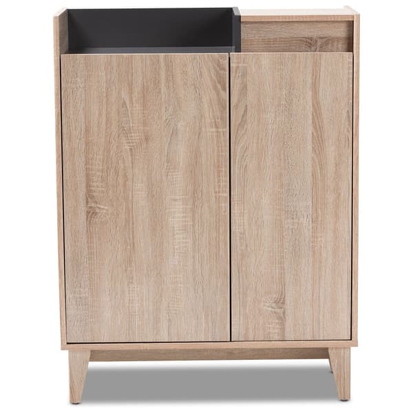 Baxton Studio Fella Entryway Shoe Cabinet