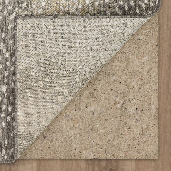 Mohawk Home Antelope Print Light Grey Runner