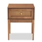 Baxton Studio Ramiel Modern Ash Walnut Wood 1-Drawer Nightstand - image 3