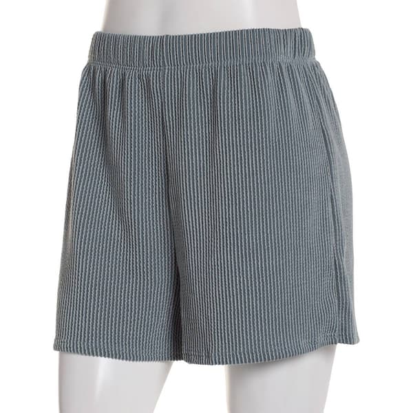 Womens Lexington Ave Stitched Elastic Waste Shorts - image 