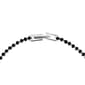Athra 7in. Silver Plated & Black Crystal Tennis Bracelet - image 2