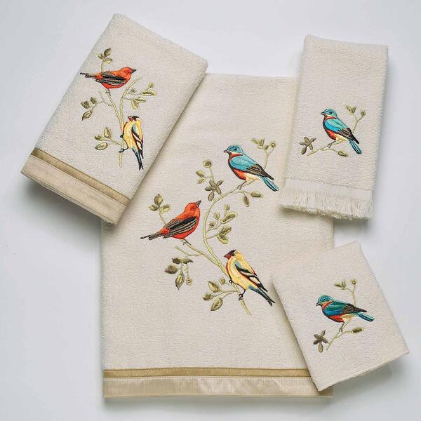 Avanti Gilded Birds Towel Collection - image 