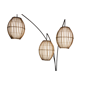 HomeRoots 82in. Bronze Three Light Tree Floor Lamp - image 2