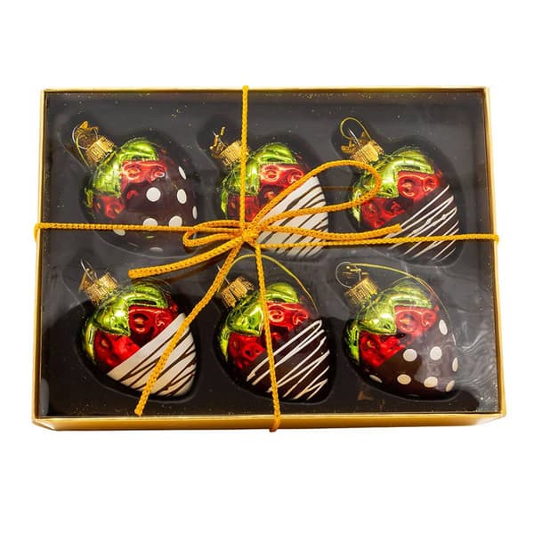 Kurt S. Adler Noble Gems™ Chocolate Strawberry Ornaments Box