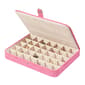 Mele & Co. Cameron Plush Fabric Jewelry Box - image 7