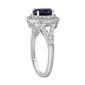 Gemstone Classics&#8482; Sterling Silver Blue Sapphire Ring - image 2