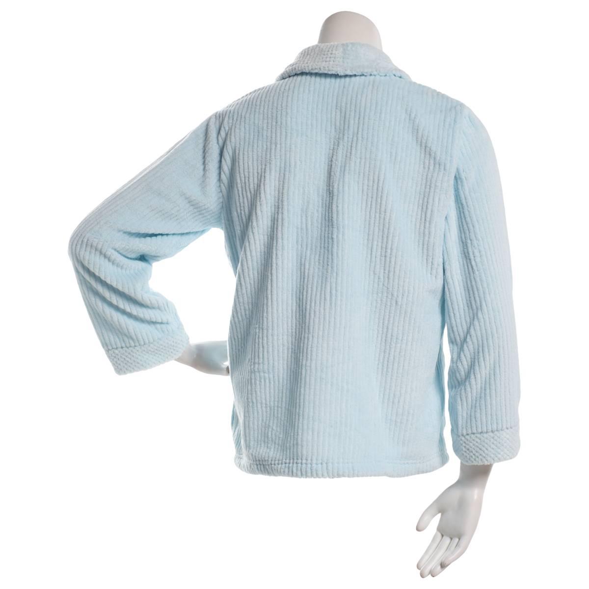 Womens Loungee Long Sleeve Peter Pan Drop Bed Jacket