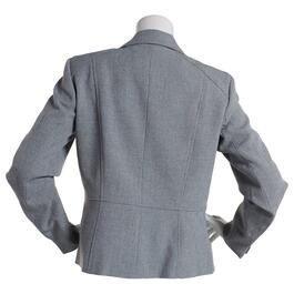 Womens Kasper 2 Pocket Stretch Crepe Suit Separates Jacket