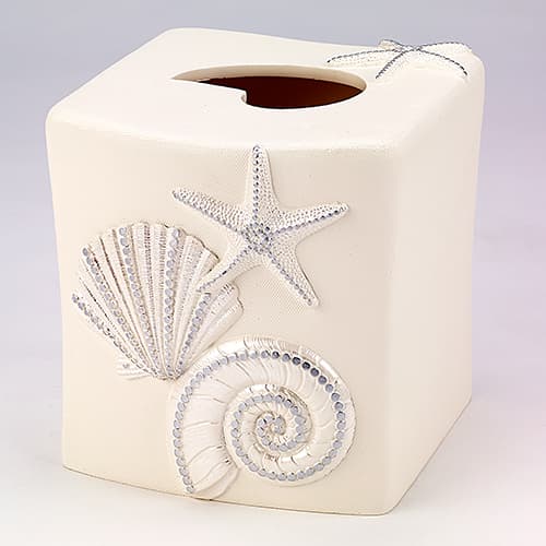 Avanti Sequin Shells Tissue Cover - image 