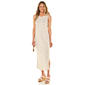 Womens Emily Daniels Sleeveless Stripe Side Slit Midi Dress - image 1