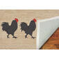 Liora Manne Frontporch Roosters Indoor/Outdoor Accent Rug - image 4