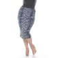 Plus Size White Mark Jordan Animal Print Pencil Skirt - image 3