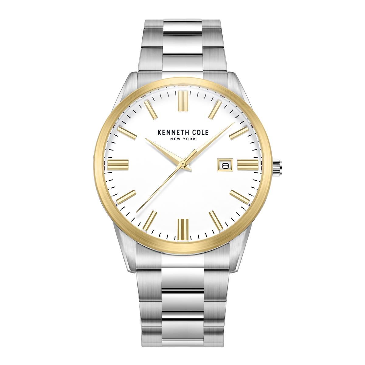 Mens Kenneth Cole® New York Two-Tone Watch - KCWGH2233606